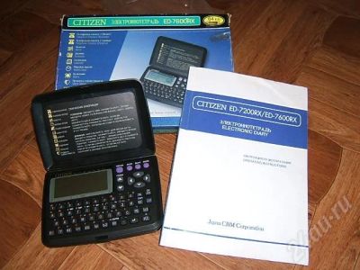 Лот: 170548. Фото: 1. Электронная записная книжка CITIZEN... Другое (компьютеры, оргтехника, канцтовары)