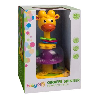Лот: 13404957. Фото: 1. Развивающая игрушка BabyGo Жираф... Развивающие