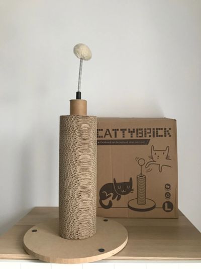 Лот: 15714588. Фото: 1. Когтеточка Catty Brick новая. Игрушки для животных