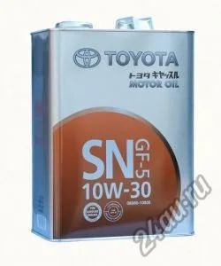 Лот: 6233012. Фото: 1. Масло моторное Toyota motor oil... Масла, жидкости