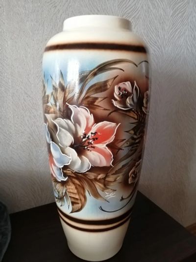 Лот: 19135481. Фото: 1. Напольная ваза 60 см. Вазы