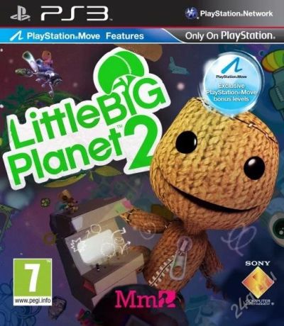 Лот: 2826551. Фото: 1. Диск с игрой Little Big Planet... Игры для консолей