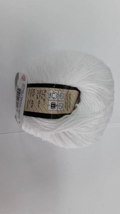 Лот: 8017783. Фото: 1. Пряжа Yarn Art Jeans состав 55... Ткани, нитки, пряжа