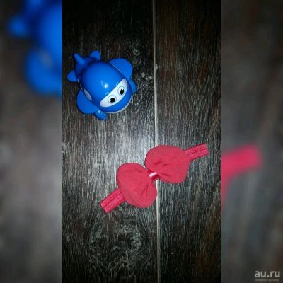 Лот: 9956940. Фото: 1. Повязка на голову детская с бантиком... Аксессуары