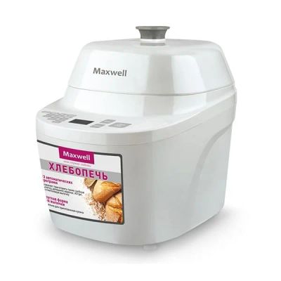 Лот: 11698048. Фото: 1. Хлебопечка Maxwell MW 3755 W. Кухонная