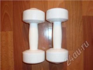 Лот: 92740. Фото: 1. Гантели 1,5 кг. Штанги, блины