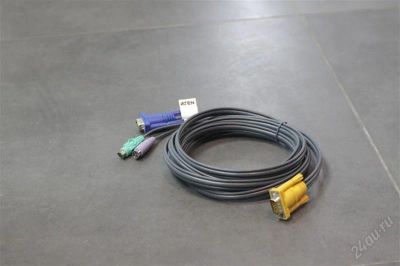 Лот: 2643331. Фото: 1. Кабель KVM Aten PS12 2м. Другое (компьютеры, оргтехника, канцтовары)