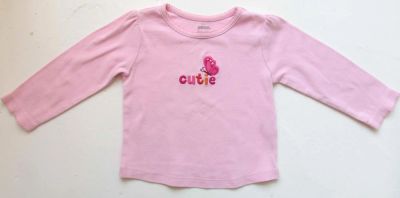 Лот: 7691789. Фото: 1. Нежный розовый лонгслив Gymboree... Свитера, худи, толстовки