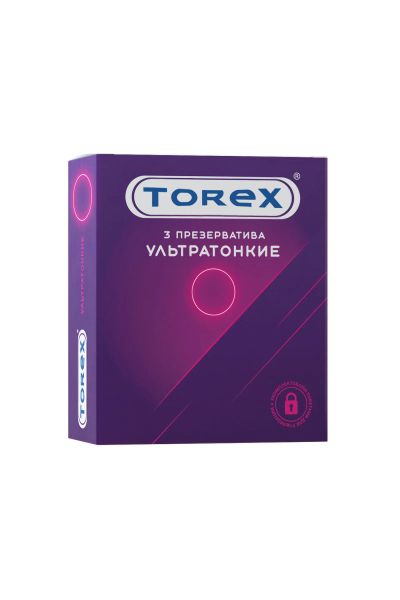 Лот: 24254386. Фото: 1. Презервативы Torex ультратонкие... Презервативы