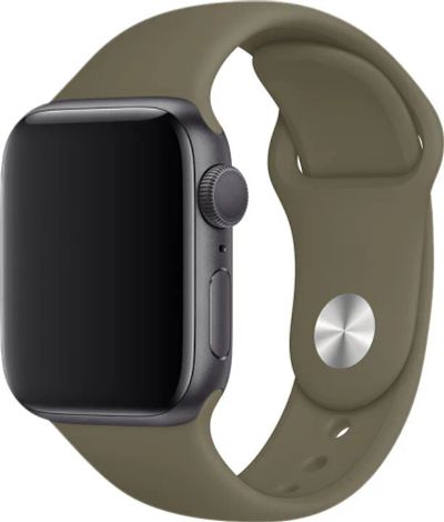 Лот: 19378874. Фото: 1. Ремешок Apple Watch 38/40 мм силиконовый... Смарт-часы, фитнес-браслеты, аксессуары