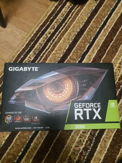 Лот: 19847960. Фото: 1. RTX 3080 Gigabyte OC. Видеокарты