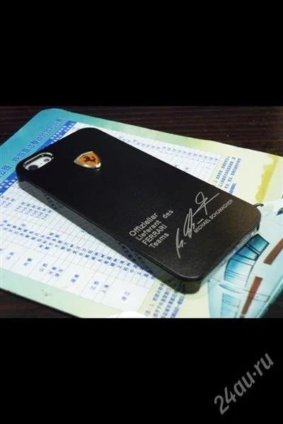 Лот: 2428040. Фото: 1. Чехол Ferrari для iPhone 4, 4s. Чехлы, бамперы
