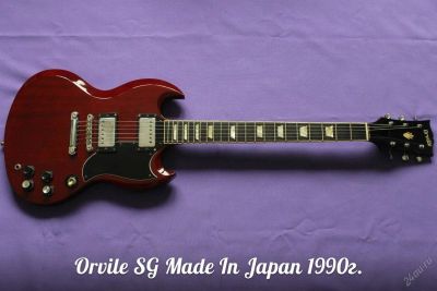 Лот: 6093558. Фото: 1. Orvile SG Made In Japan 1990г. Гитары