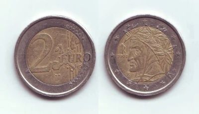 Лот: 19429068. Фото: 1. Монета Италия - 2 евро (2002). Европа