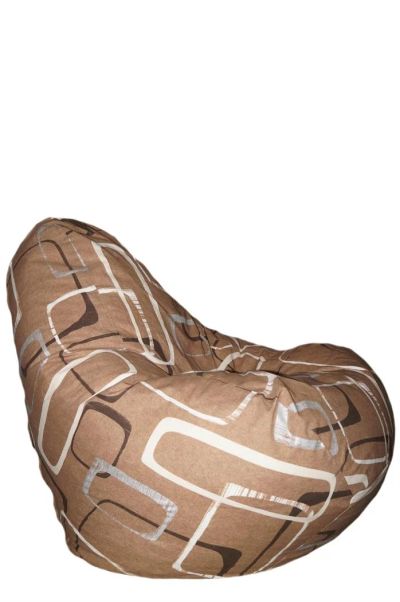 Лот: 3256260. Фото: 1. кресло-мешок "Геометрик brown... Кресла-мешки