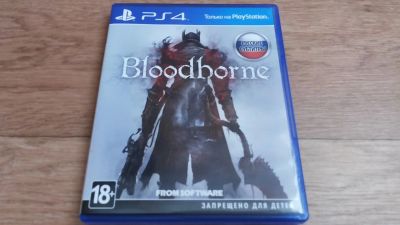 Лот: 8323436. Фото: 1. Bloodborne PS4 диск Лицензионный... Игры для консолей