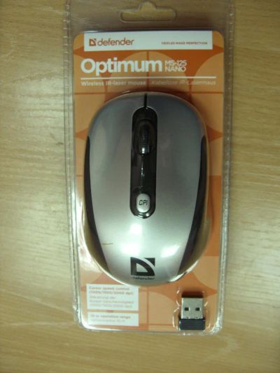 Лот: 6150274. Фото: 1. Новая мышка беспроводная лазерная... Клавиатуры и мыши