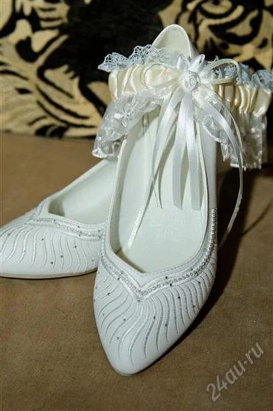 Лот: 1922798. Фото: 1. туфли невесты. Другое (свадебная мода)