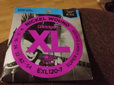 Лот: 6296652. Фото: 1. Струны для электрогитары D'Addario... Другое (музыкальные инструменты)