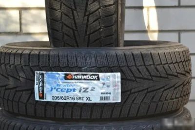 Лот: 19442822. Фото: 1. шины 205/60 R16 Hankook W616 Зимние. Шины