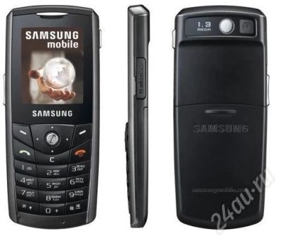 Лот: 279969. Фото: 1. Samsung E200 BLACK. Кнопочные мобильные телефоны
