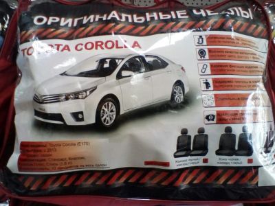 Лот: 10183818. Фото: 1. Модельные чехлы Corolla с 2013г... Чехлы, коврики, оплетки руля