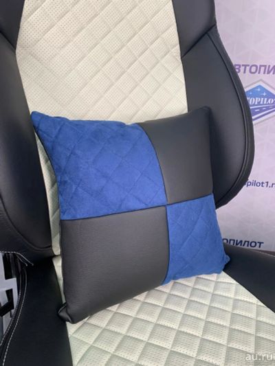 Лот: 18055331. Фото: 1. Подушки в салон автомобиля алькантара. Чехлы, коврики, оплетки руля