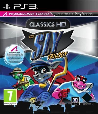 Лот: 4931629. Фото: 1. Sly Trilogy (PS3). Игры для консолей