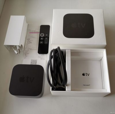 Лот: 15313088. Фото: 1. Медиаплеер Apple TV 4K. Медиаплееры