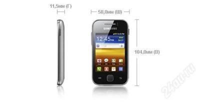 Лот: 1939684. Фото: 1. samsung 5360 galaxy y. Смартфоны