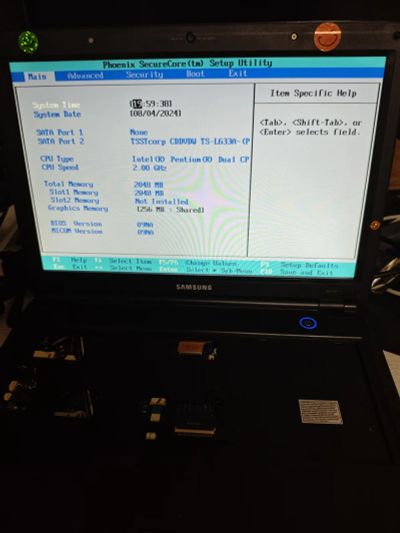 Лот: 23356350. Фото: 1. Ноутбук Samsung R410 Dual Core... Ноутбуки