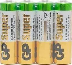 Лот: 19996891. Фото: 1. Батарейка GP Super Alkaline LR06... Батарейки, аккумуляторы, элементы питания