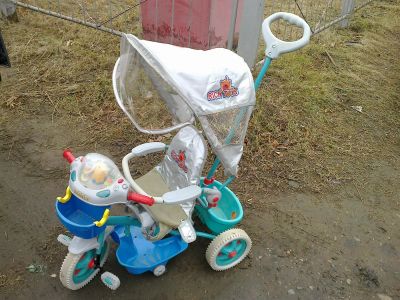 Лот: 3907100. Фото: 1. Велосипед детский 3-х колесный... Красноярск