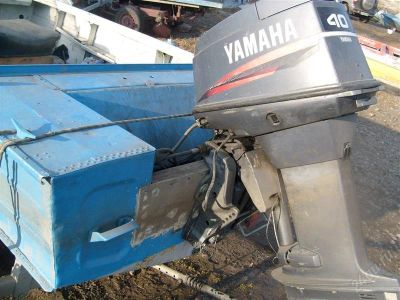 Лот: 970248. Фото: 1. Лодочный мотор Yamaha 50. Лодки и катера