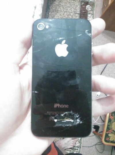 Лот: 2485754. Фото: 1. IPhone 4 16 GB Цена ЛС не выкупили. Кнопочные мобильные телефоны