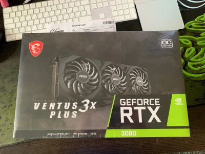 Лот: 19158656. Фото: 1. 10GB GeForce RTX 3080 MSI Ventus... Видеокарты
