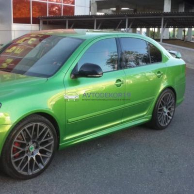 Лот: 16287346. Фото: 1. Накладки "R-Line" на пороги Skoda... Детали тюнинга