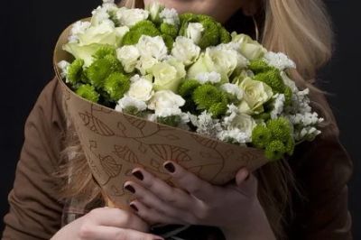 Лот: 7168009. Фото: 1. Сборный букет. Цветы на Щорса... Свежие цветы