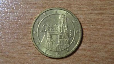 Лот: 23688761. Фото: 1. Австрия 10 евроцентов 2002. Германия и Австрия