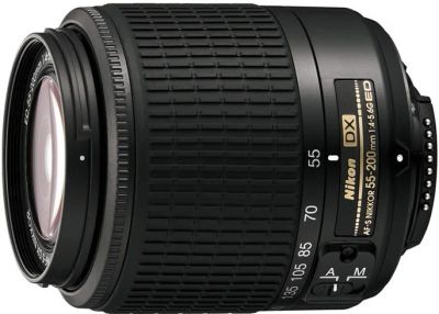Лот: 4349682. Фото: 1. Объектив Nikon 55-200 mm. Объективы