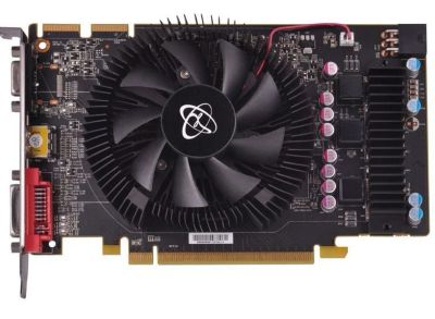 Лот: 8447371. Фото: 1. Видеокарта игровая XFX PCI-E 1024Mb... Видеокарты