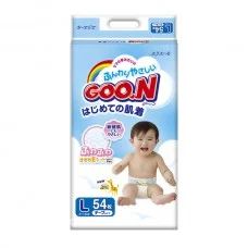 Лот: 4285856. Фото: 1. GOO.N подгузники L (9-14 кг) 54... Детская гигиена