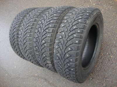 Лот: 18113178. Фото: 1. 185/70/14 Nokian Nordman-4 (шипы... Шины