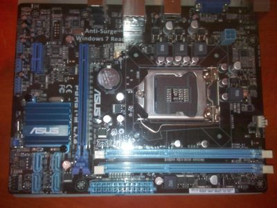 Лот: 3557478. Фото: 1. ASUS P8H61-M LX3 (неисправно). Материнские платы