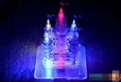 Лот: 9963157. Фото: 1. 3D пазлы из кристаллов " Замок... Электронные