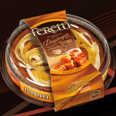 Лот: 8224491. Фото: 1. Десерт итальянский (ТОРТ) Faretti... Торты, пирожные