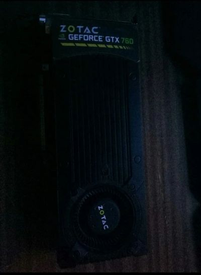 Лот: 12879797. Фото: 1. Видеокарта Zotac GTX 760 2gb. Видеокарты