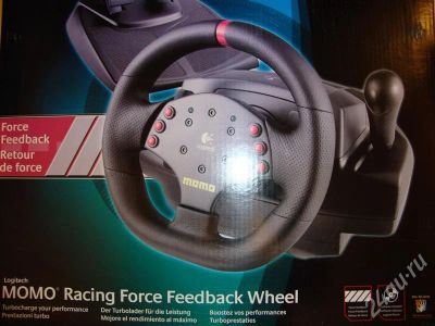 Лот: 592821. Фото: 1. руль с педалями (momo racing force... Другое (игровые приставки, консоли, видеоигры)