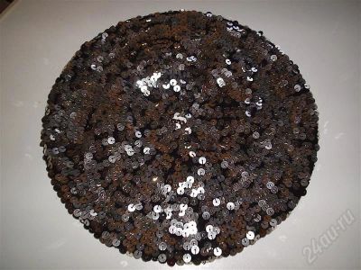 Лот: 663106. Фото: 1. Гламурный беретик со стальными... Головные уборы