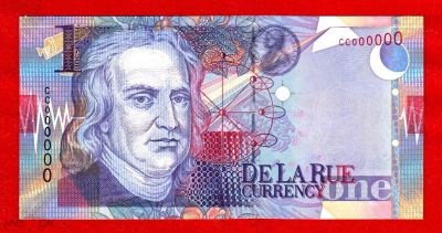 Лот: 21974202. Фото: 1. Великобритания тестовая банкнота... Частные выпуски, копии банкнот